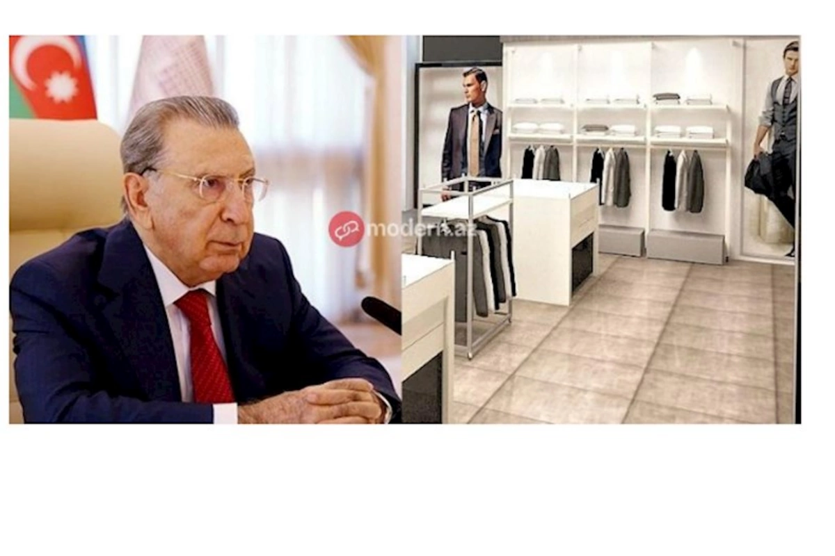 Ramiz Mehdiyev kostyumlarını buradan alırmış — FOTOLAR