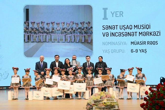 Leyla Əliyeva və Alyona Əliyeva mükafatlandırma mərasimində iştirak ediblər — FOTOLAR