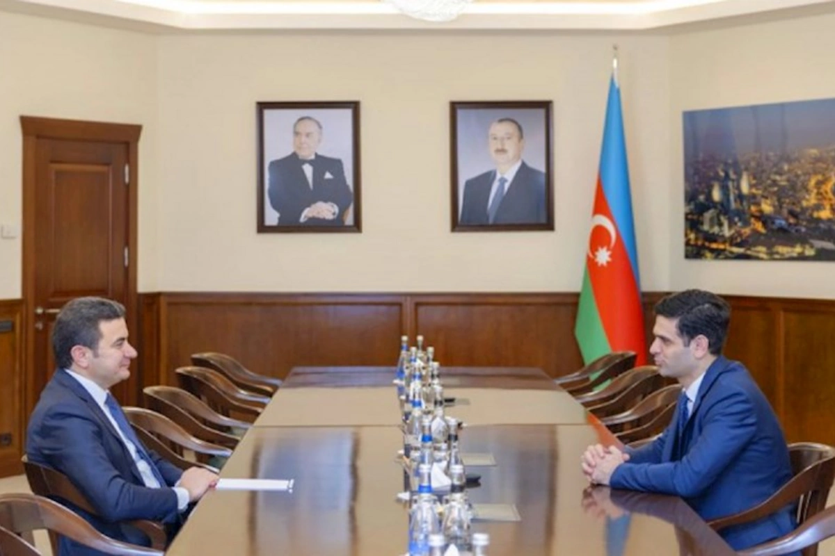 AZAL prezidenti IV Yüksəliş müsabiqəsinin qalibi ilə görüşüb