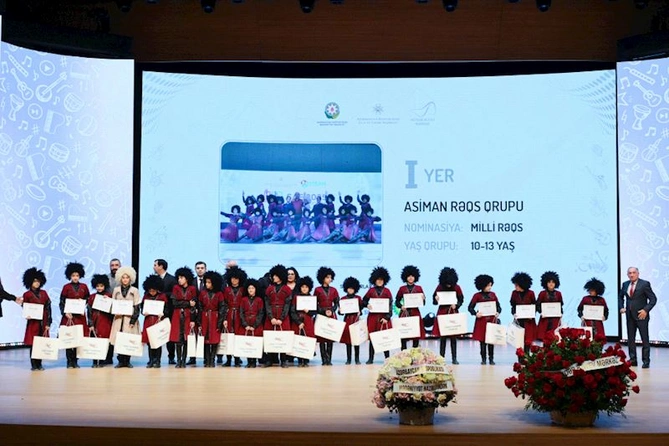 Leyla Əliyeva və Alyona Əliyeva mükafatlandırma mərasimində iştirak ediblər — FOTOLAR