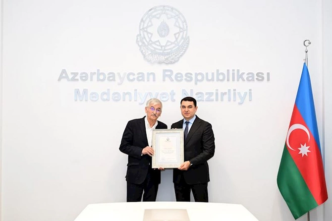 Mədəniyyət xadimlərinə dövlət təltifləri təqdim olundu — FOTOLAR