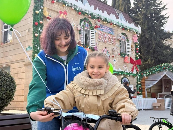 Leyla Əliyevanın təşəbbüsü ilə Yevlaxda uşaqlar üçün Yeni il tədbiri təşkil olunub — FOTOLAR