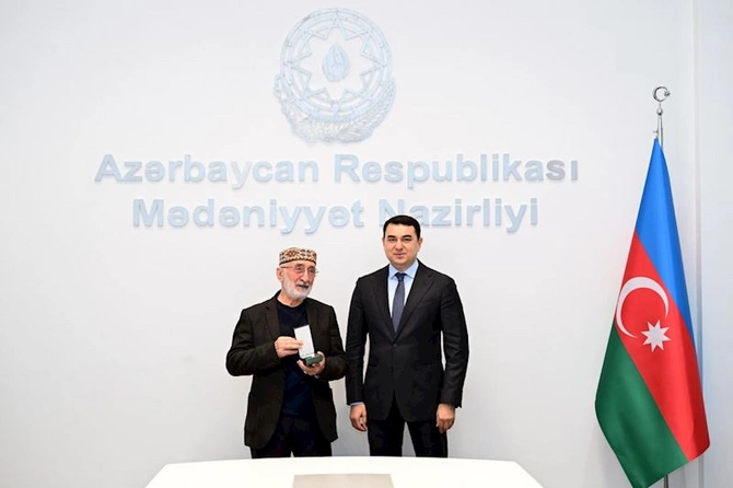 Mədəniyyət xadimlərinə dövlət təltifləri təqdim olundu — FOTOLAR