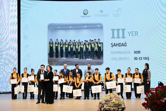 Leyla Əliyeva və Alyona Əliyeva mükafatlandırma mərasimində iştirak ediblər — FOTOLAR