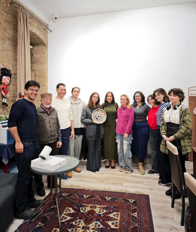 Leyla Əliyeva “ANİMAFİLM Studio”nun qonağı olub — FOTOLAR