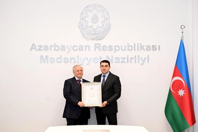 Mədəniyyət xadimlərinə dövlət təltifləri təqdim olundu — FOTOLAR