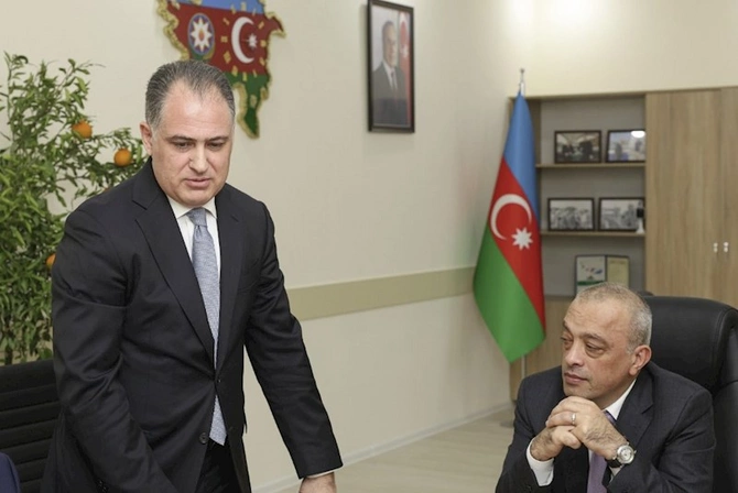 Zaur Mikayılov 5 saylı Lənkəran-Astara regional bölməsinin yeni inzibati binası ilə tanış oldu — FOTOLAR
