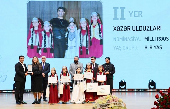 Leyla Əliyeva və Alyona Əliyeva mükafatlandırma mərasimində iştirak ediblər — FOTOLAR