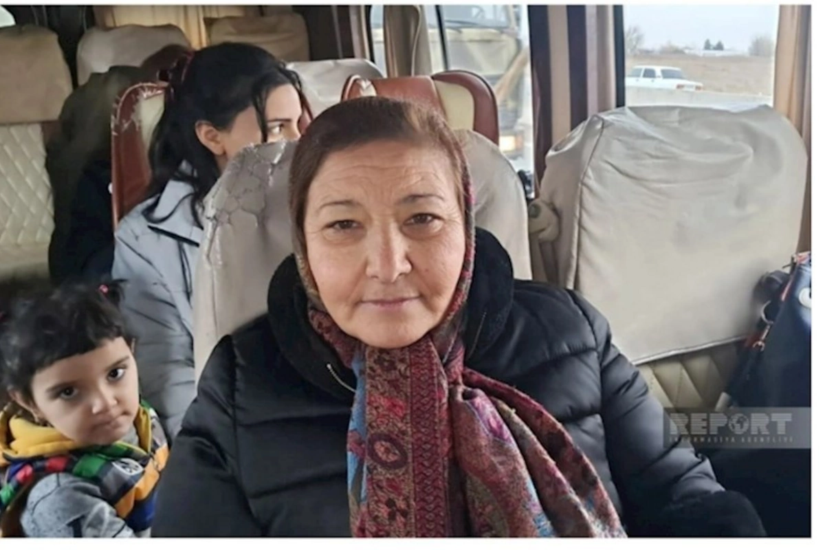 Növbəti köç karvanı Hadrut qəsəbəsinə çatıb