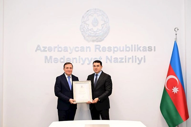 Mədəniyyət xadimlərinə dövlət təltifləri təqdim olundu — FOTOLAR