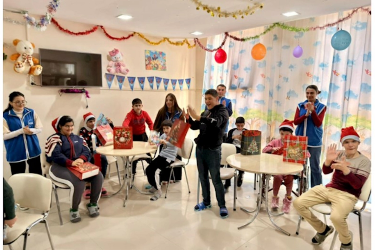 Leyla Əliyevanın təşəbbüsü ilə Yeni il şənliyi keçirilib — FOTOLAR
