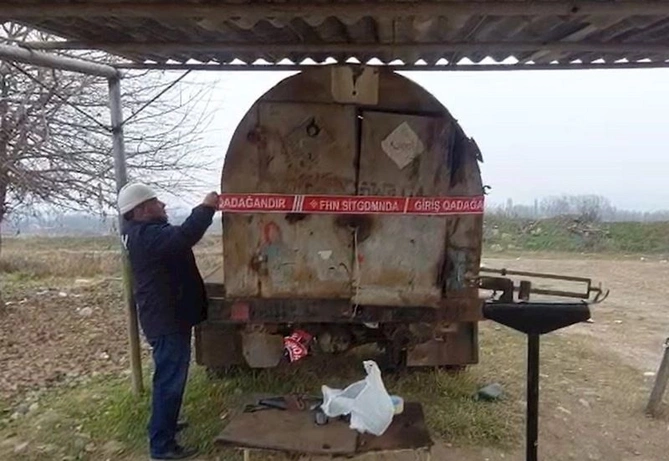 Qanunsuz işləyən maye qazdoldurma məntəqəsinin istismarı dayandırıldı — VİDEO/FOTOLAR
