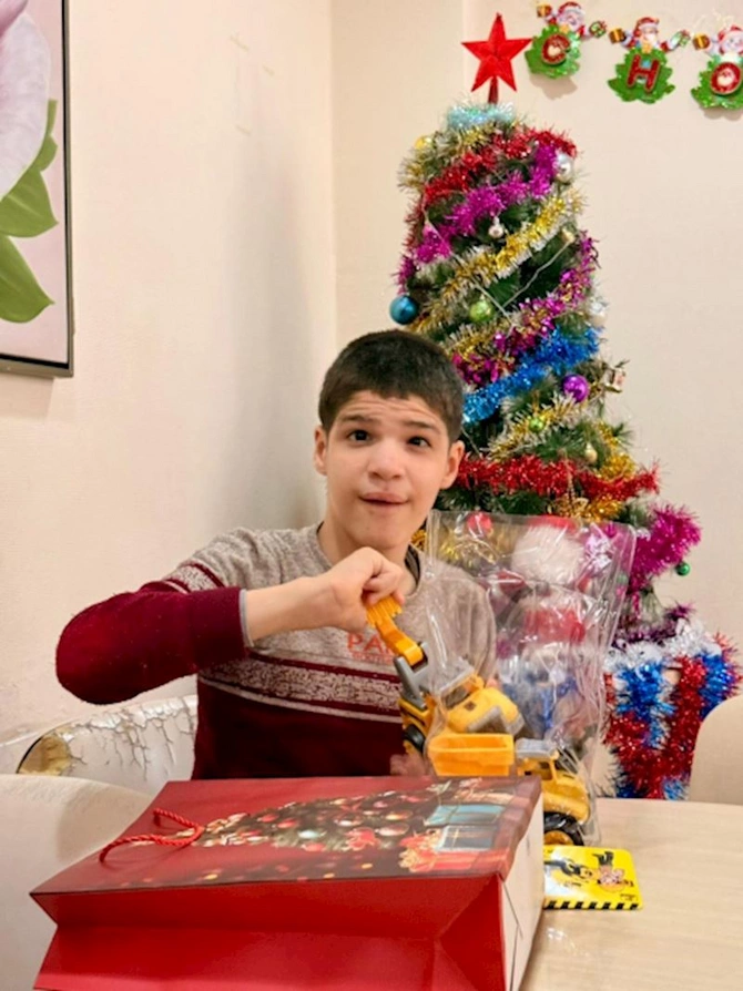 Leyla Əliyevanın təşəbbüsü ilə Yeni il şənliyi keçirilib — FOTOLAR