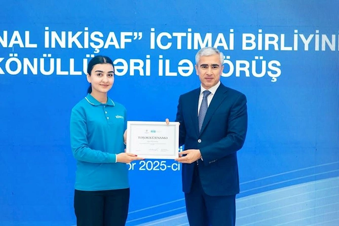 Hacıqabulda RİİB könüllüləri ilə görüş keçirildi — FOTOLAR Hacıqabulda RİİB könüllüləri ilə görüş keçirildi — FOTOLAR