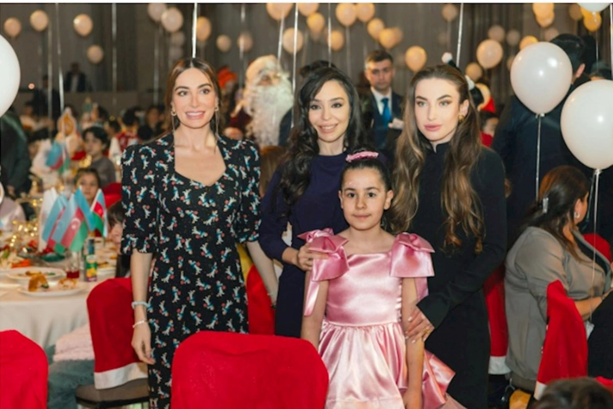 Arzu Əliyeva Heydər Əliyev Fondunun uşaqlar üçün təşkil etdiyi bayram şənliyindən paylaşım edib