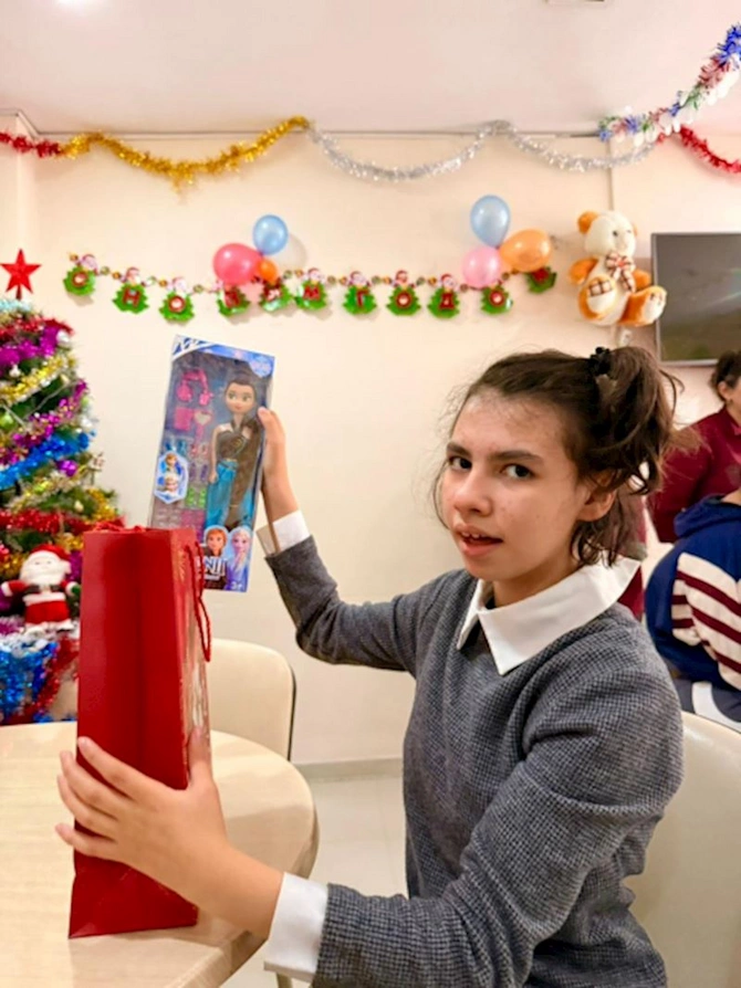 Leyla Əliyevanın təşəbbüsü ilə Yeni il şənliyi keçirilib — FOTOLAR