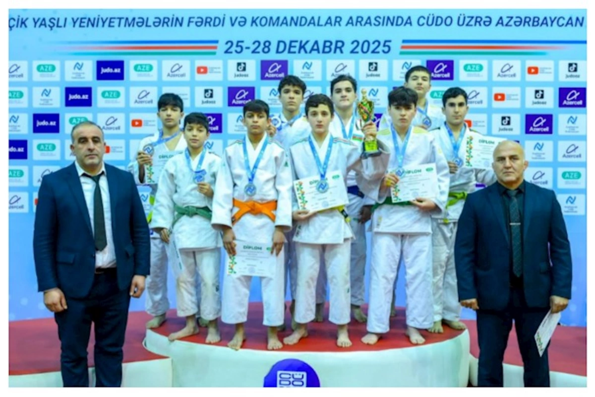 On dörd yaşadək cüdoçular arasında Azərbaycan birinciliyi başa çatıb — FOTO