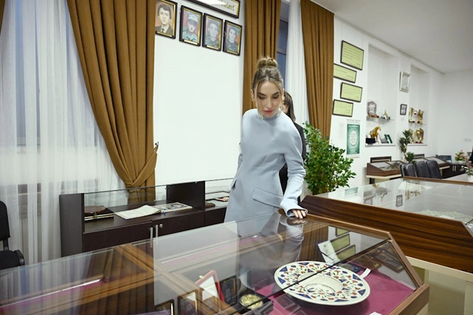 Prezident ailəsi “Azərbaycan dili” platformasının təqdimat mərasimində — FOTOLAR Prezident ailəsi “Azərbaycan dili” platformasının təqdimat mərasimində — FOTOLAR