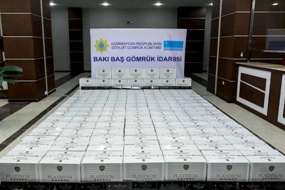 Külli miqdarda qanunsuz siqaret ələ keçirildi — FOTOLAR