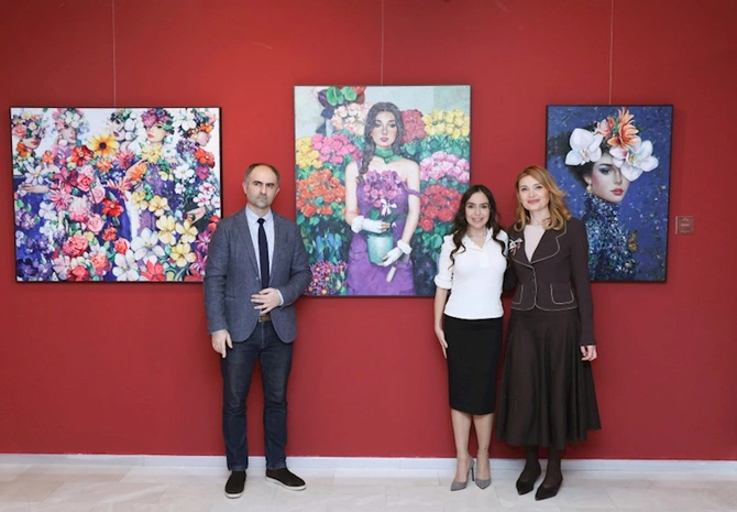 Leyla Əliyeva Azərbaycan Milli Xalça Muzeyində — FOTOLAR