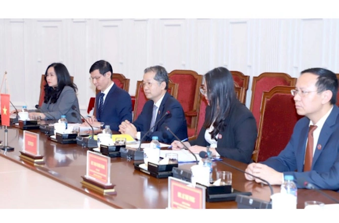 Azərbaycanla Vyetnam arasında məhkəmə sahəsində əməkdaşlıq müzakirə olunub — FOTOLAR