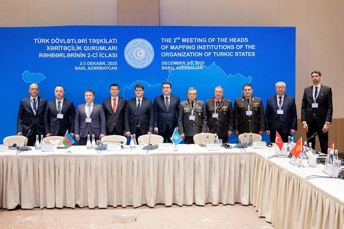 Türk Dövlətləri Təşkilatının “Xəritəçilik İşçi Qrupu”nun ikinci toplantısı başa çatıb — FOTOLAR