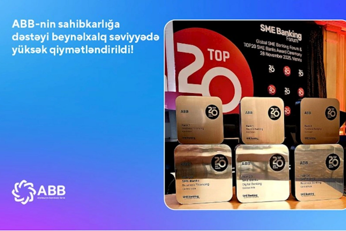 ABB sahibkarlığın maliyyələşdirilməsi sahəsində Mərkəzi Asiyanın ən yaxşı banklarındandır!