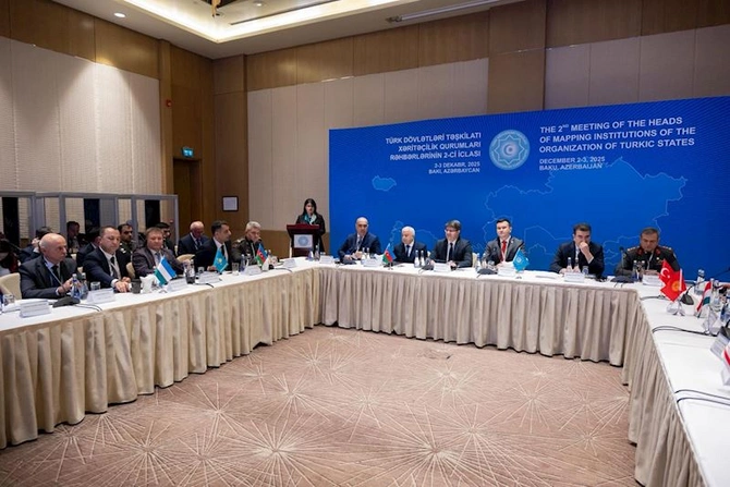 Türk Dövlətləri Təşkilatının “Xəritəçilik İşçi Qrupu”nun ikinci toplantısı başa çatıb — FOTOLAR