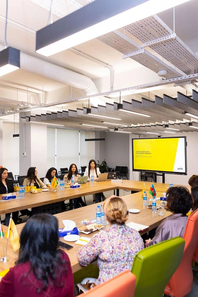 Yelo Bank-da qadın sahibkarlar üçün “Tea Talk” görüşü keçirildi — FOTOLAR Yelo Bank-da qadın sahibkarlar üçün “Tea Talk” görüşü keçirildi — FOTOLAR
