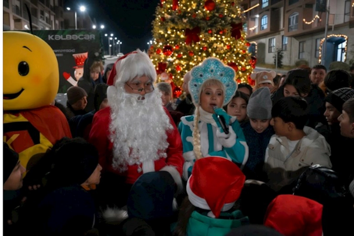 Kəlbəcərdə 32 ildən sonra ilk dəfə Yeni il şənliyi təşkil edilib