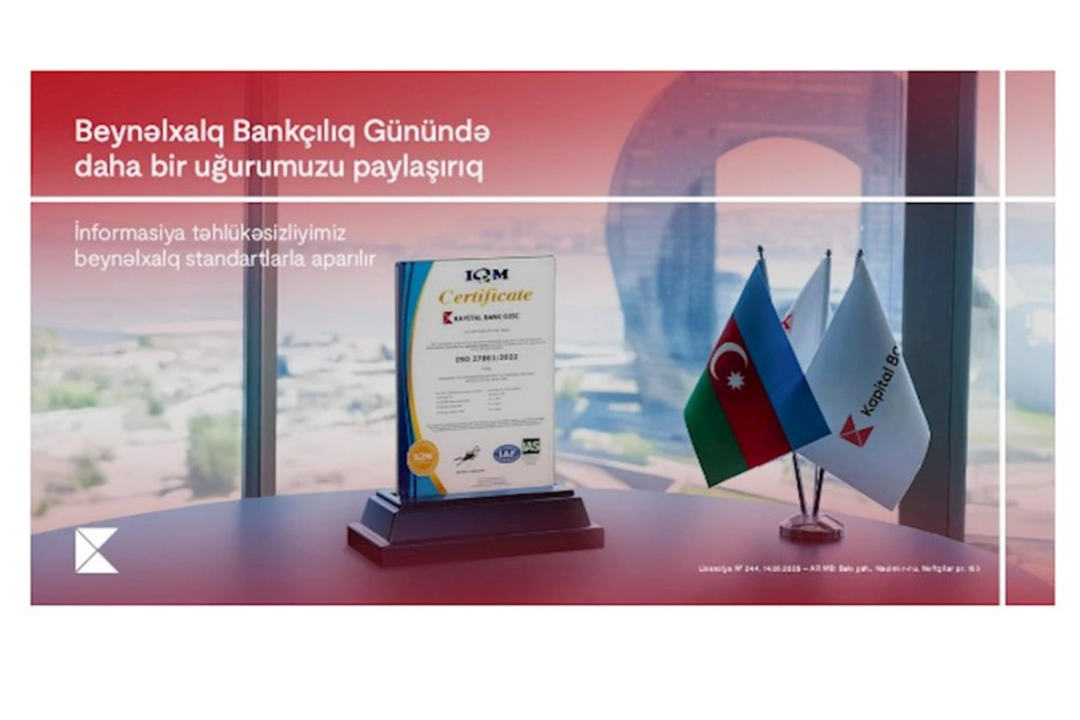 Kapital Bank-dan Beynəlxalq Bankçılıq Günündə daha bir uğur