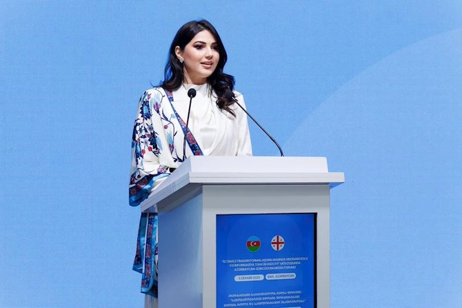 Bakıda Azərbaycan-Gürcüstan Media Forumu keçirildi — FOTOLAR