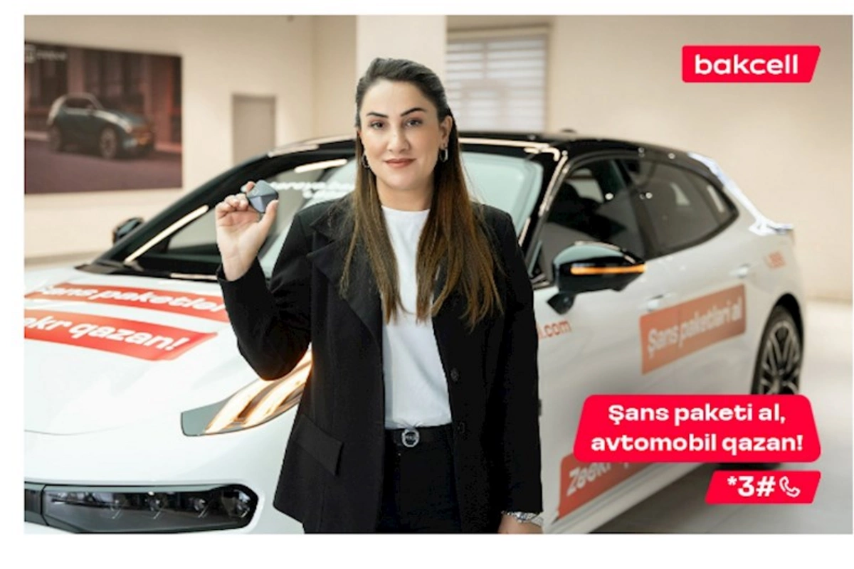“Bakcell” lotereyasında 9-cu lüks avtomobil uduldu