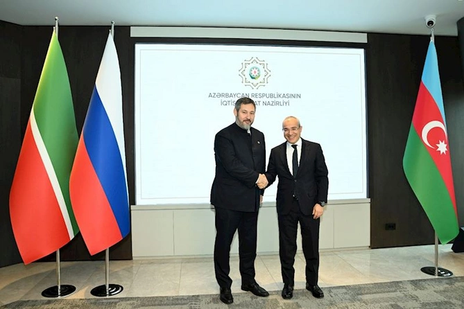 Tatarıstanın Baş nazirinin müavini ilə görüş keçirilib — FOTOLAR
