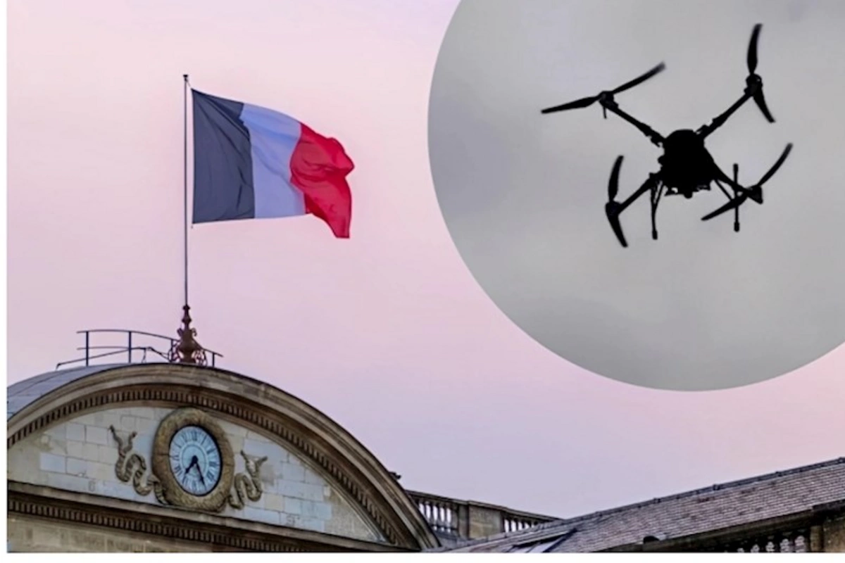 Fransada nüvə silahı olan hərbi baza üzərində naməlum dronlar görünüb