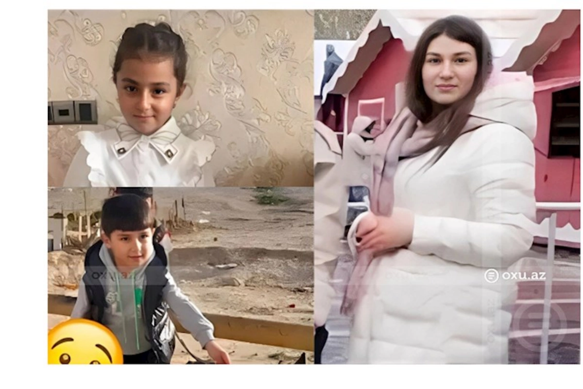 Lökbatandakı yanğında həlak olan ana və övladlarının FOTOLARI
