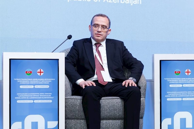 Bakıda Azərbaycan-Gürcüstan Media Forumu keçirildi — FOTOLAR