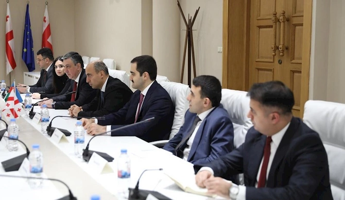 Emin Əmrullayev Gürcüstanda səfərdə olub — FOTOLAR