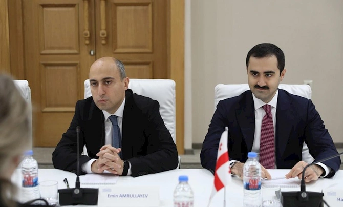 Emin Əmrullayev Gürcüstanda səfərdə olub — FOTOLAR
