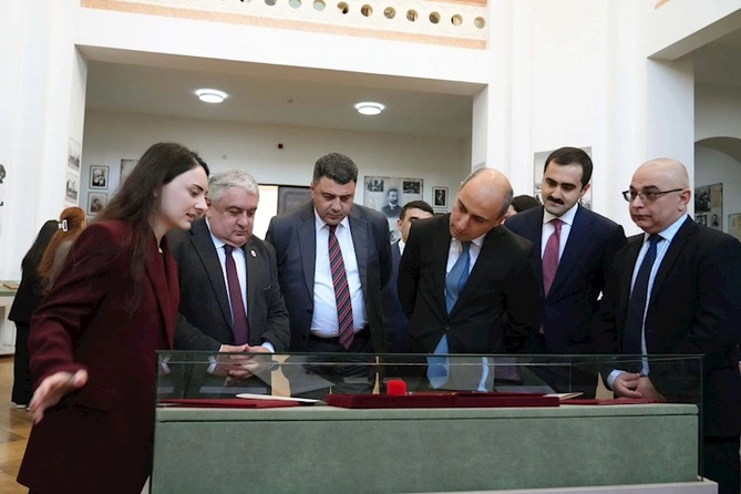 Emin Əmrullayev Gürcüstanda səfərdə olub — FOTOLAR