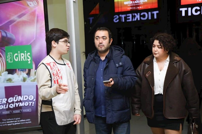 “Boşluğa xütbə” filminin Bakı premyerası böyük maraqla qarşılandı — FOTOLAR