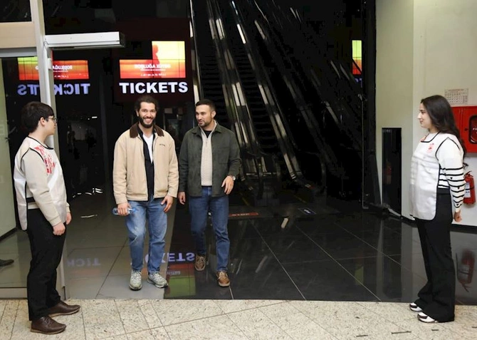 “Boşluğa xütbə” filminin Bakı premyerası böyük maraqla qarşılandı — FOTOLAR