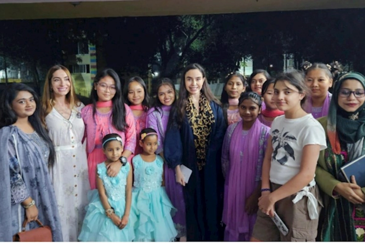 Leyla Əliyeva və Arzu Əliyeva Dəkkədə uşaq evini ziyarət etdi — FOTOLAR