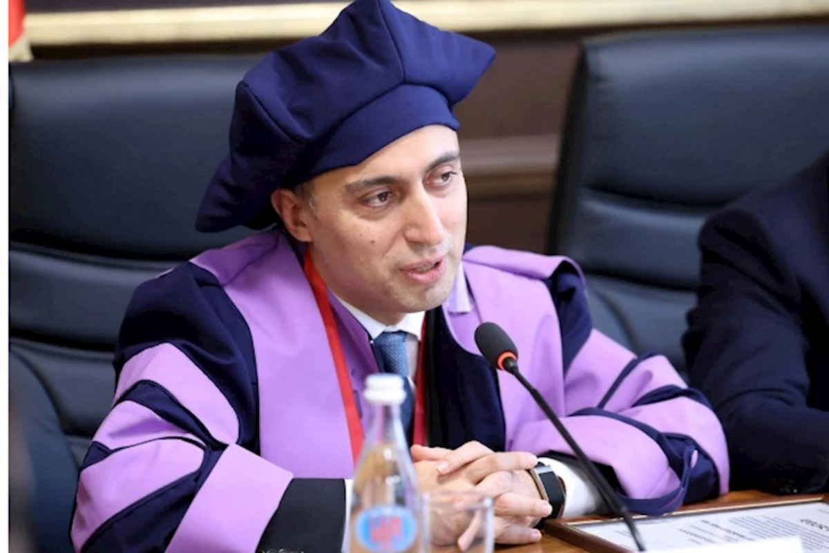 Emin Əmrullayev Gürcüstan Texniki Universitetinin fəxri doktoru adı ilə təltif olunub — FOTO