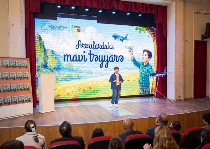 Xəyalla başlayan hekayə: AZAL uşaqlar üçün kitab nəşr etdi — FOTOLAR Xəyalla başlayan hekayə: AZAL uşaqlar üçün kitab nəşr etdi — FOTOLAR