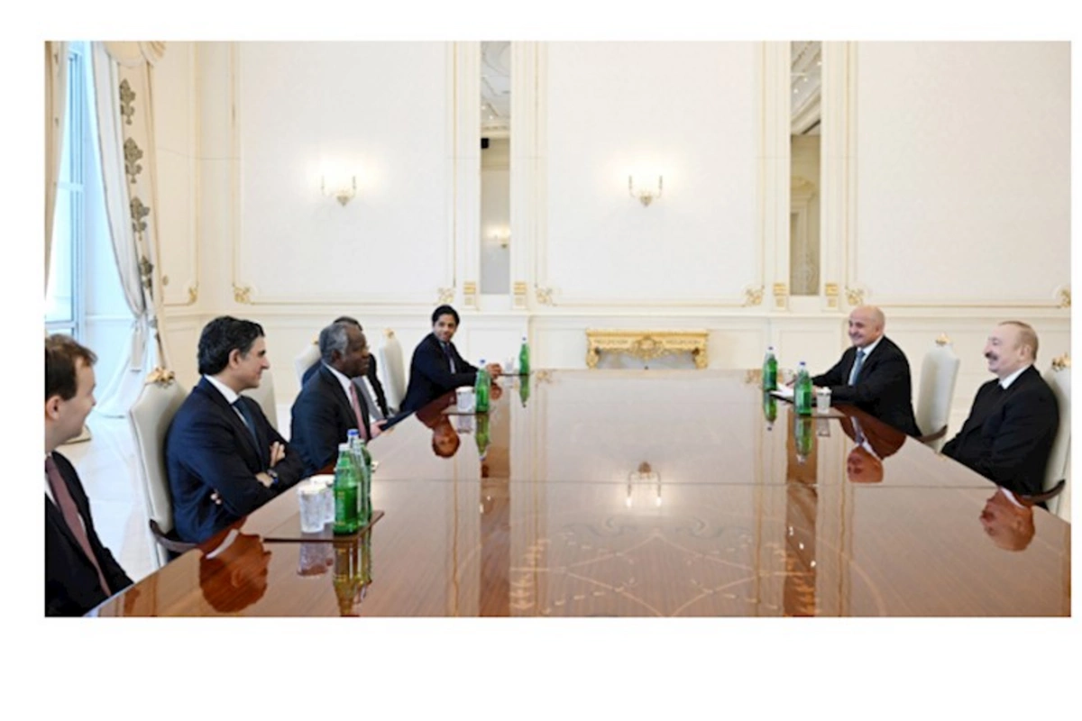 Prezident Global Infrastructure Partners şirkətinin baş icraçı direktorunu qəbul etdi