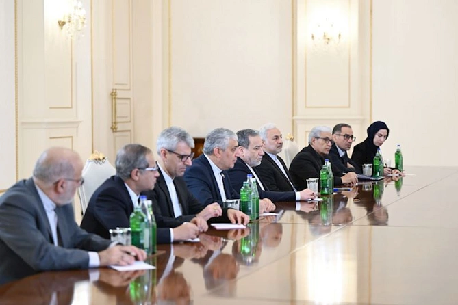 Prezident İranın xarici işlər nazirini qəbul etdi — FOTOLAR Prezident İranın xarici işlər nazirini qəbul etdi — FOTOLAR