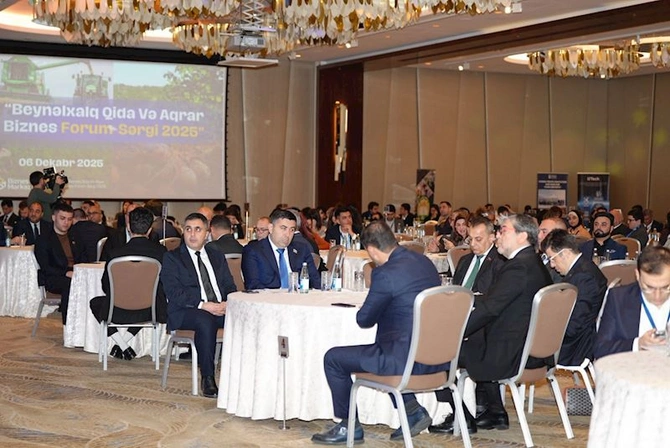 Bakıda Beynəlxalq Qida və Aqrar Biznes Forum-Sərgisi keçirildi — FOTOLAR Bakıda Beynəlxalq Qida və Aqrar Biznes Forum-Sərgisi keçirildi — FOTOLAR