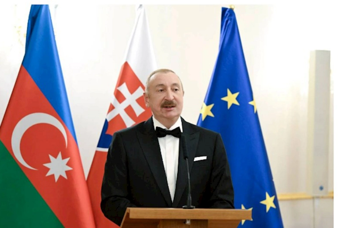 İlham Əliyev Slovakiya Prezidentini Azərbaycana səfərə dəvət edib