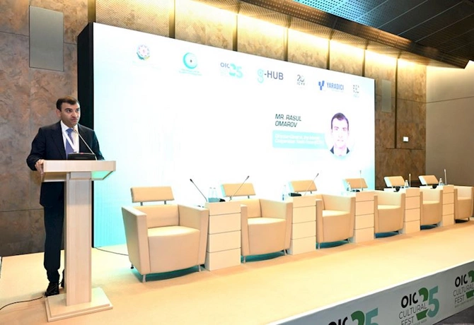 “Oyun texnologiyalarının inkişafında yüksəliş və əməkdaşlıq imkanları mövzusunda panel sessiya keçirilib — FOTOLAR